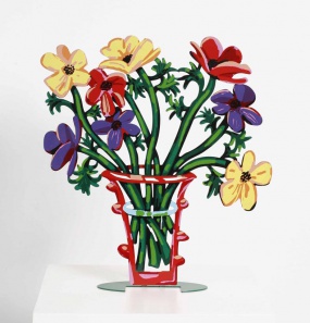 Poppies vase