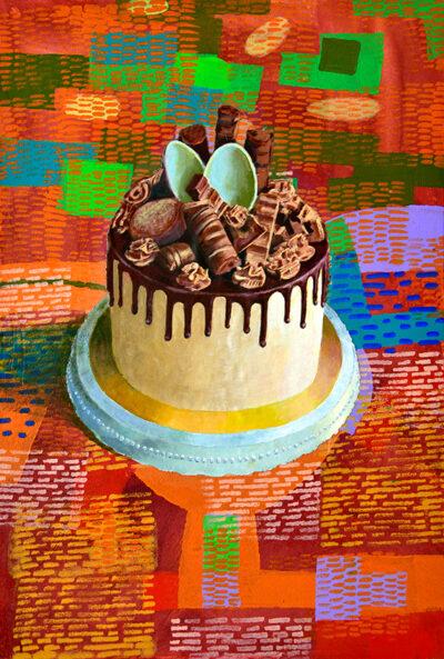 Chocolate Topping Cake